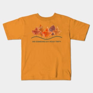 Fall Leaves Kids T-Shirt